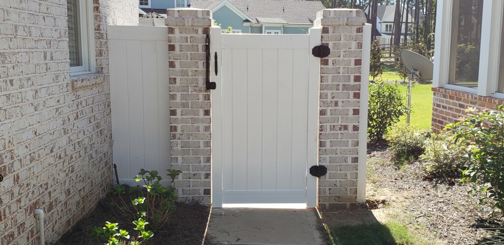 Gothic picket fence